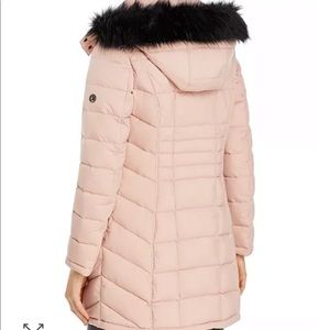 calvin klein womens pink jacket